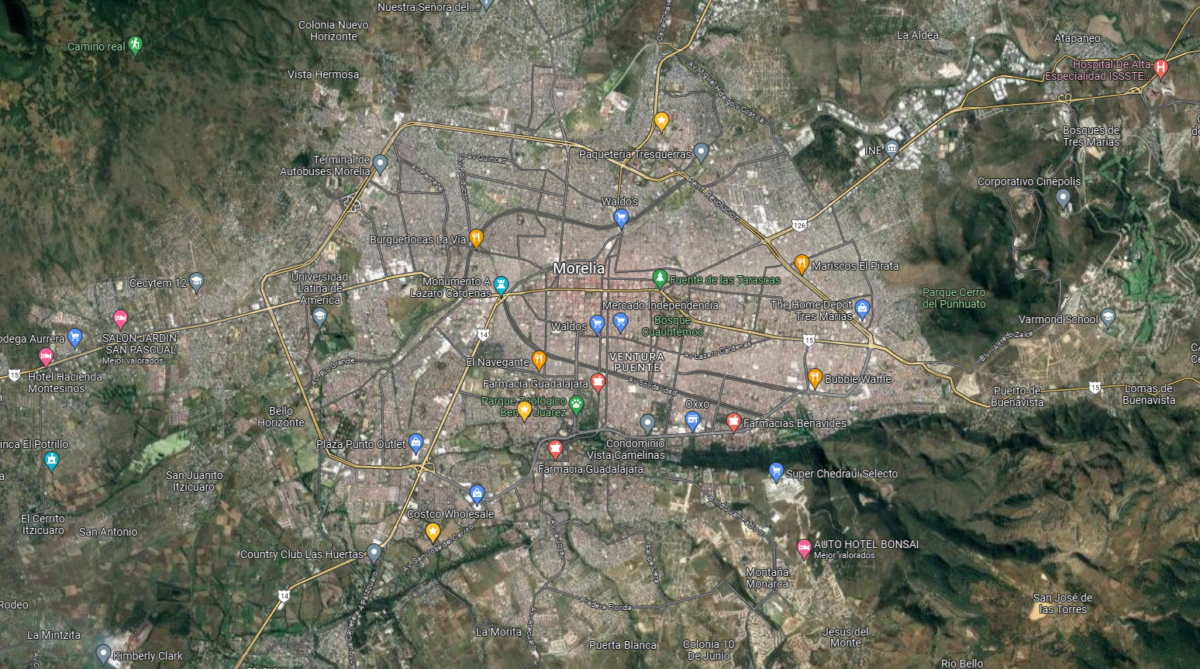 ¿Cuántos habitantes tiene Morelia?