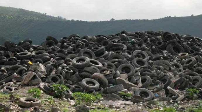 En México cerca de 32 millones de llantas se desechan al año