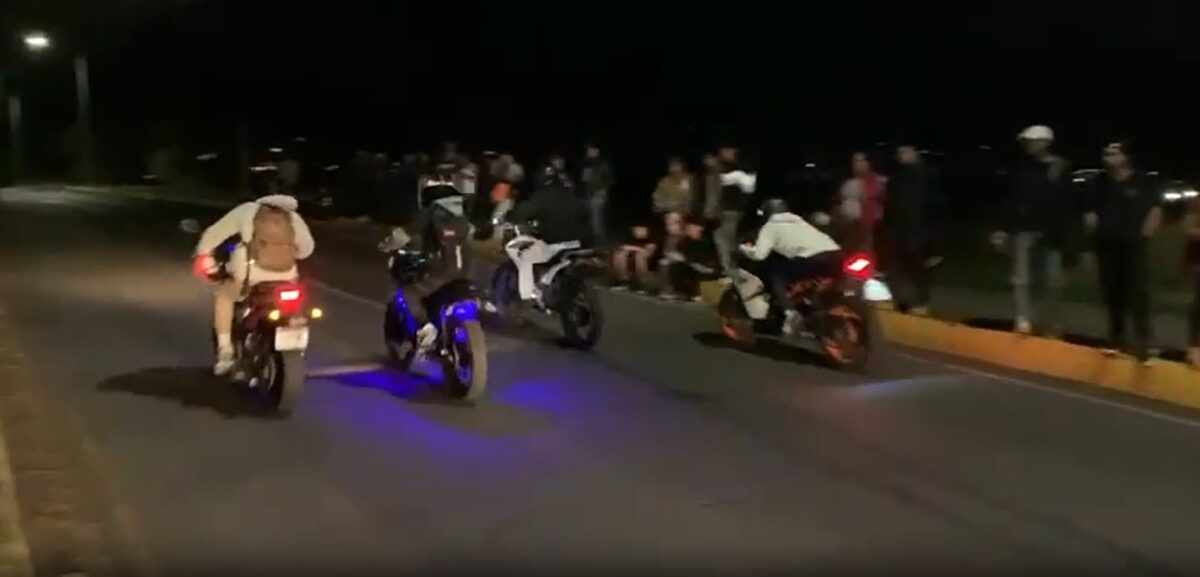 Policía Morelia omisa ante arrancones y carreras de motos