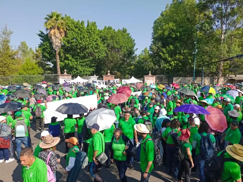 STASPE no descarta “plantón” frente a Casa Michoacán