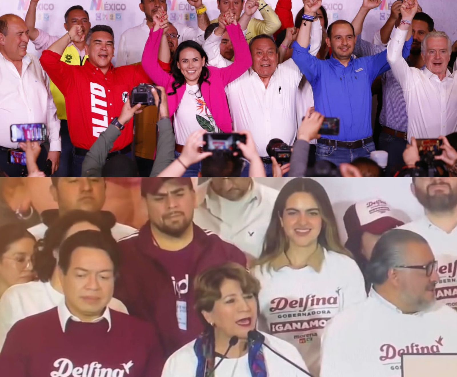 Cerró jornada electoral en Edomex; ambas candidatas se declaran ganadoras