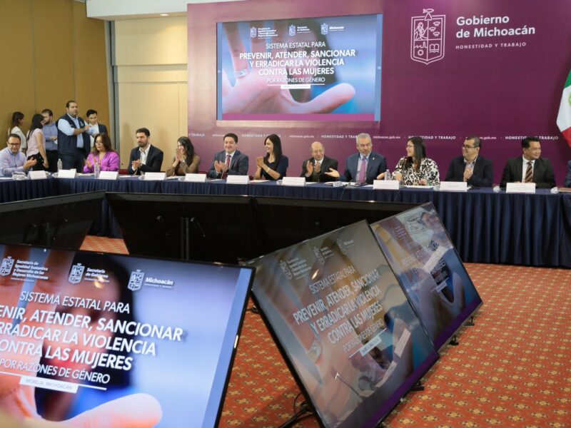 Con 15.3 mdp del Fortapaz, se atienden medidas de declaratoria de alerta de violencia de género: Bedolla
