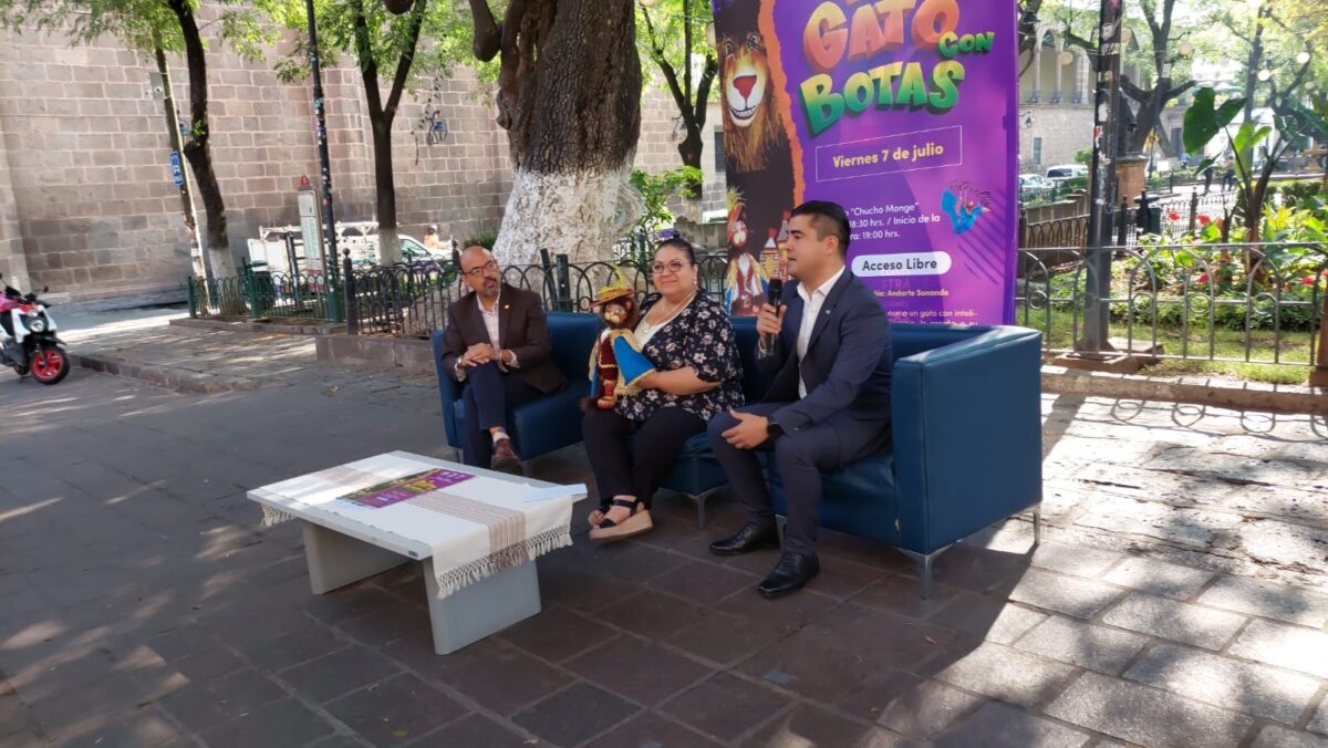 El Gato con Botas se presentará gratis en el Colegio de Morelia