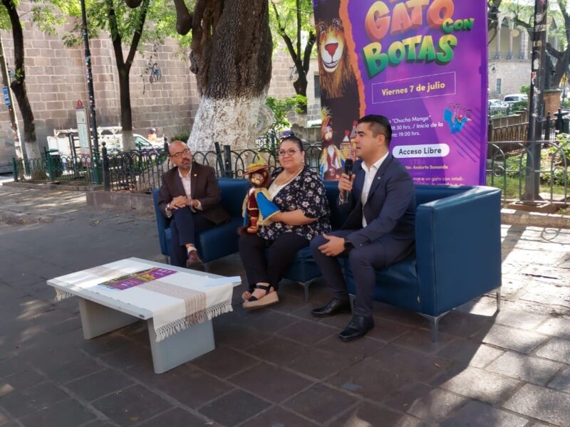 El Gato con Botas se presentará gratis en el Colegio de Morelia