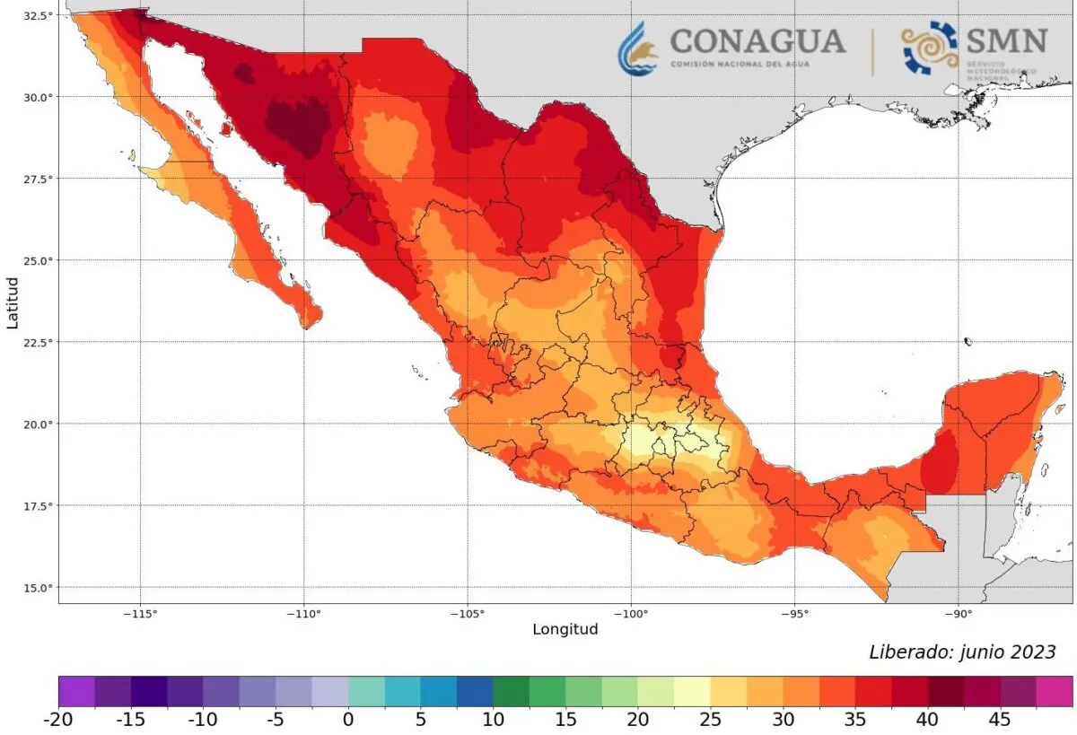 Clima México: Tercera ola de calor afectará a casi todo el país
