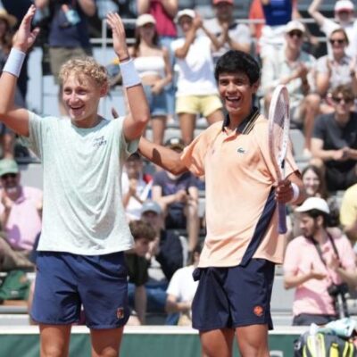 Mexicano Rodrigo Pacheco, campeón en dobles en ‘Roland Garros’