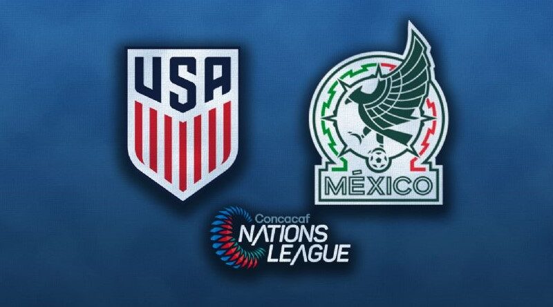 EU vs. México semifinal Liga de Naciones de la Concacaf