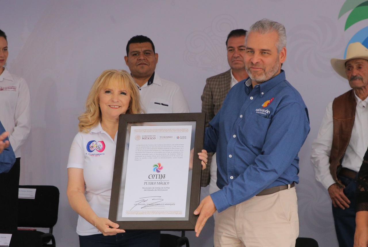 Anuncia Bedolla la ruta del Queso Cotija