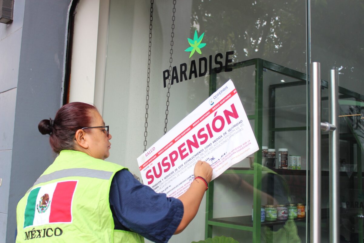 Clausuran tienda Paradise de Vicente Fox de venta de productos de cannabis