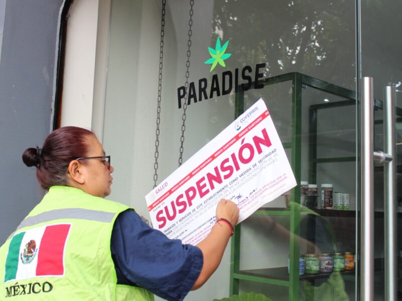 Clausuran tienda Paradise de Vicente Fox de venta de productos de cannabis