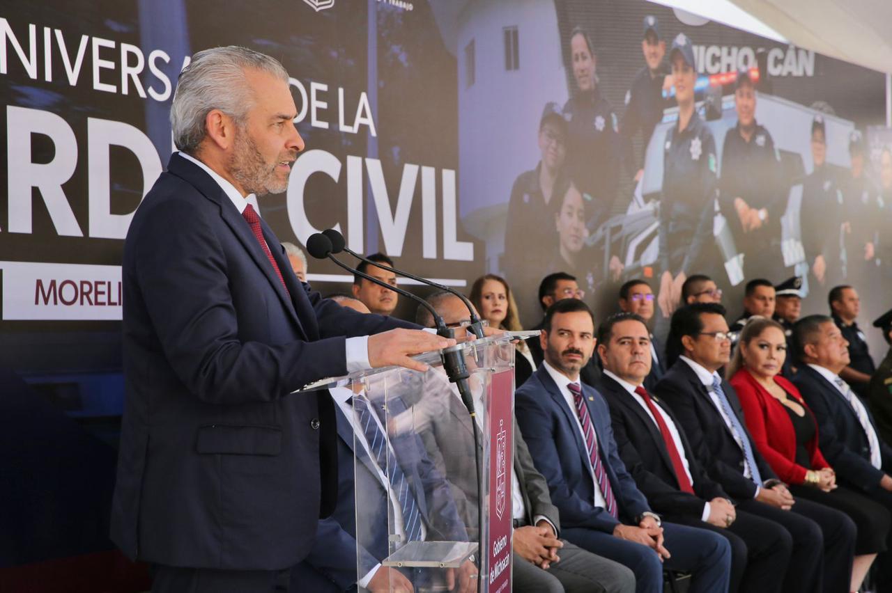 Con Guardia Civil, en Michoacán hay resultados Bedolla