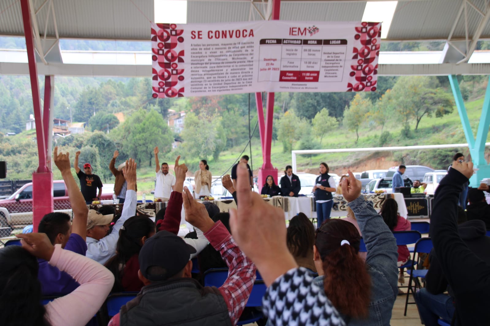 Encargatura de Carpinteros en Zitácuaro se une a gobiernos autónomos