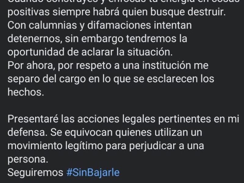 Gobierno de Morelia cesa a funcionario con denuncia penal por violencia