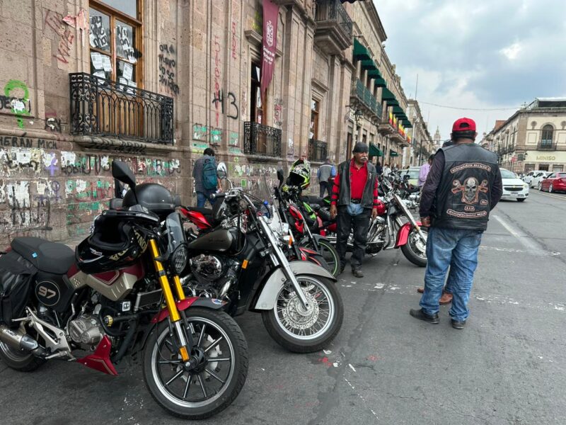 Motociclistas denuncian abusos del ayuntamiento de Morelia