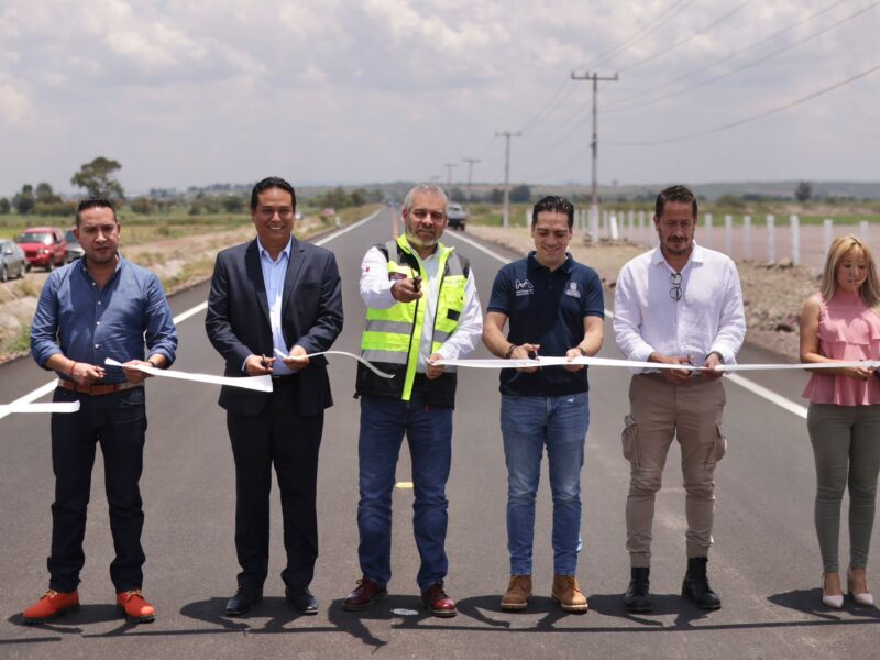 Inaugura Bedolla ampliación carretera en Álvaro Obregón; potenciará la inversión regional