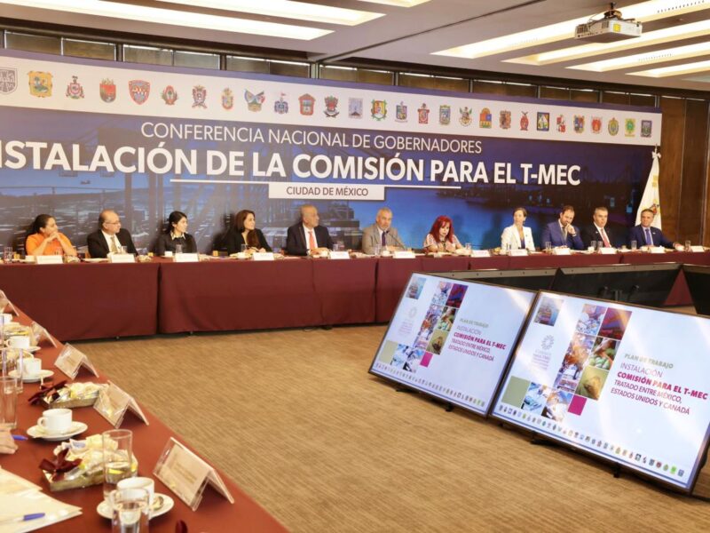 Instala Bedolla Comisión para el T-MEC de Conago; trazan agenda para la inversión