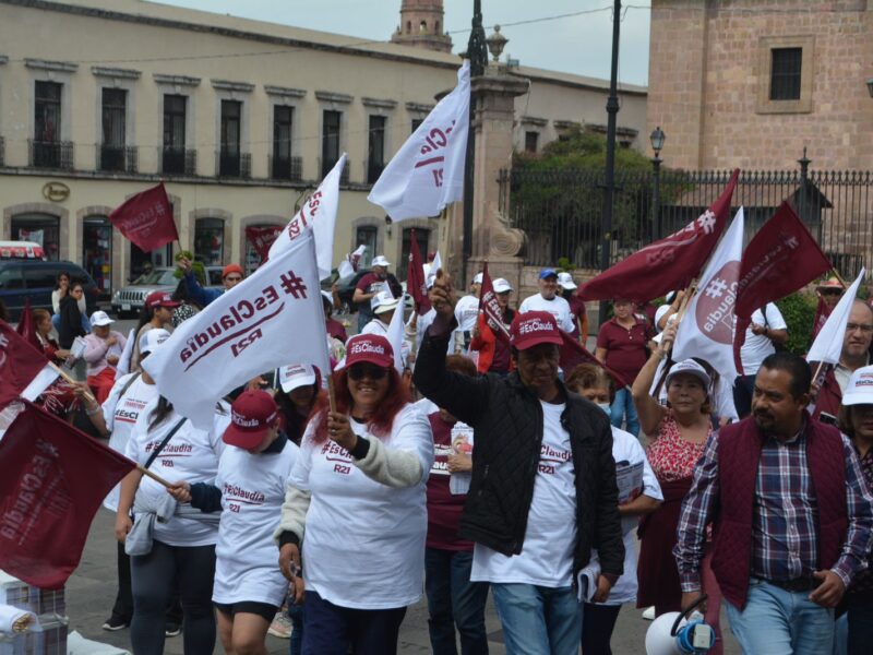 Próximo jueves Claudia Sheinbaum y Marcelo Ebrard estarán en Michoacán