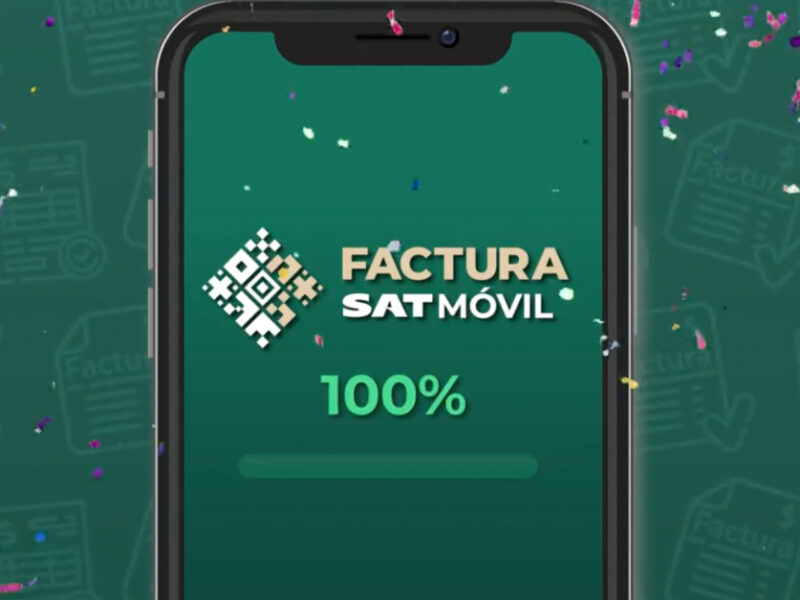 Lanza el SAT app para generar y compartir facturas