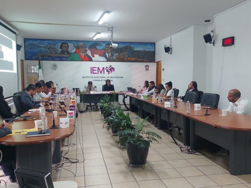 Aprueba IEM, cronograma electoral 2023-2024