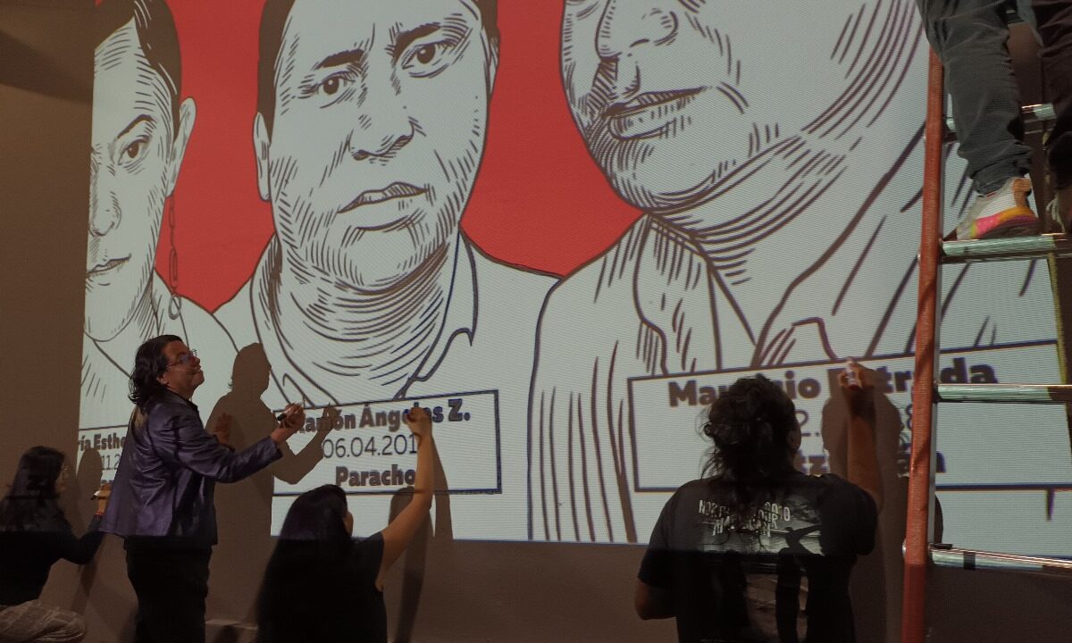 Arranca restitución de Memorial a periodistas desaparecidos en Michoacán