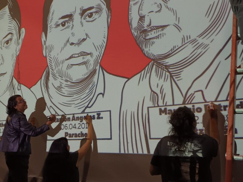 Arranca restitución de Memorial a periodistas desaparecidos en Michoacán