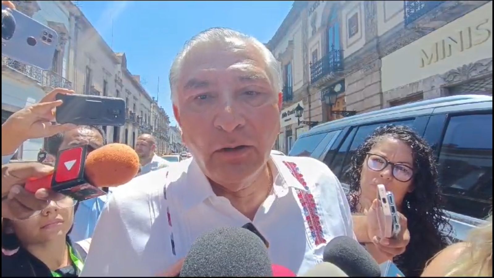 El que va a ganar nunca declina, ni declinaría, Adán Augusto en su última visita a Morelia