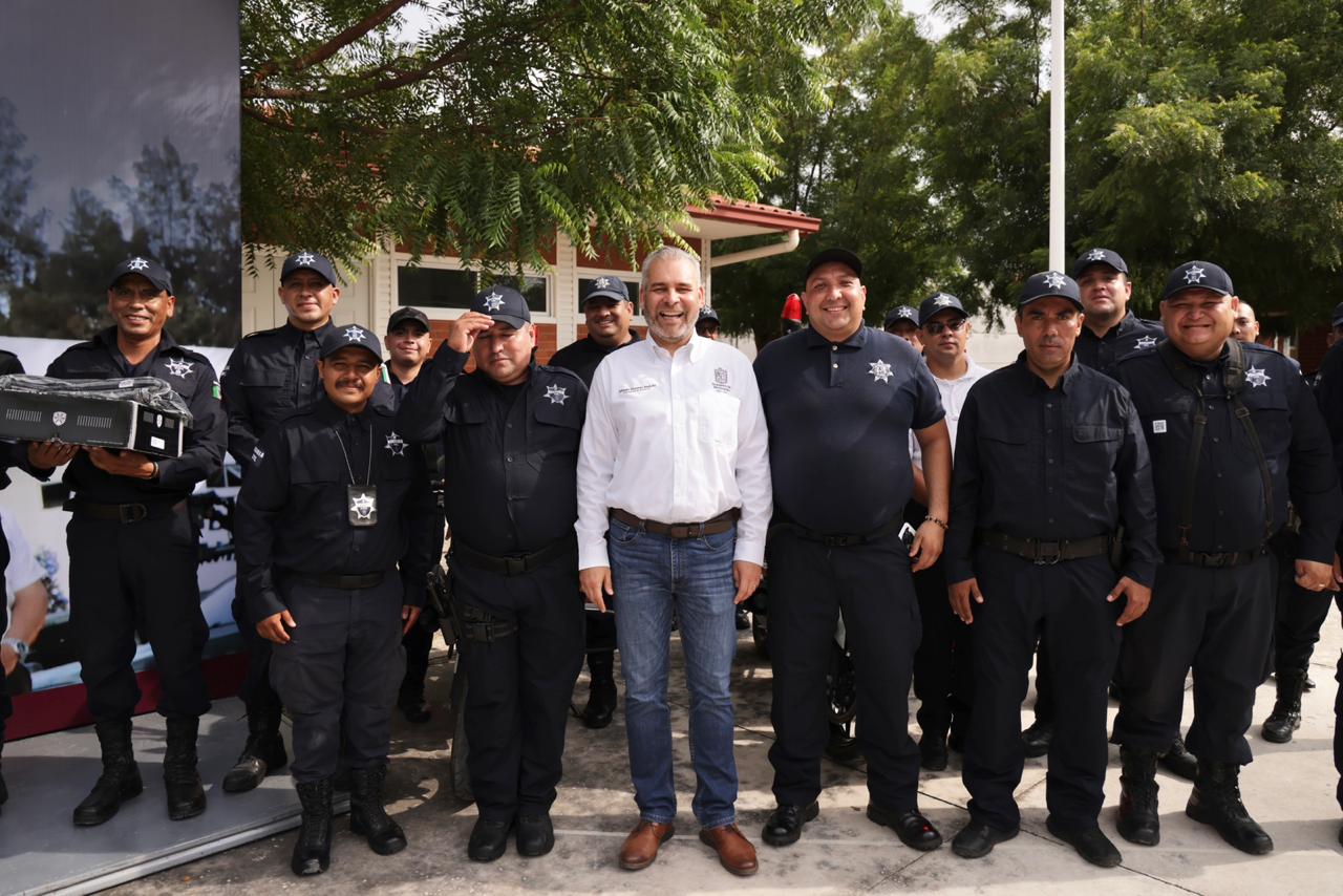 Nuestra Guardia Civil es la cara del gobierno para recuperar la confianza ciudadana Bedolla