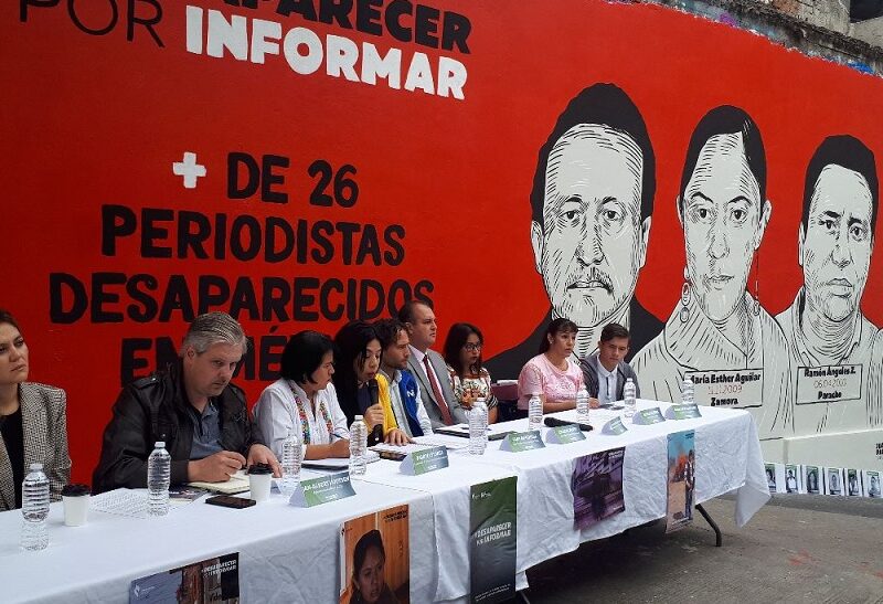 Periodistas colectivos mural