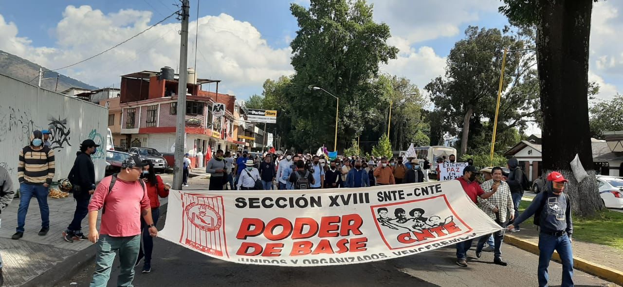 Poder de Base no regresa a clases este lunes, marchará en Morelia