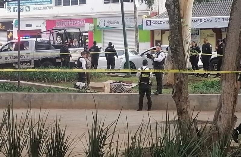 Policía de Morelia muerte indigente