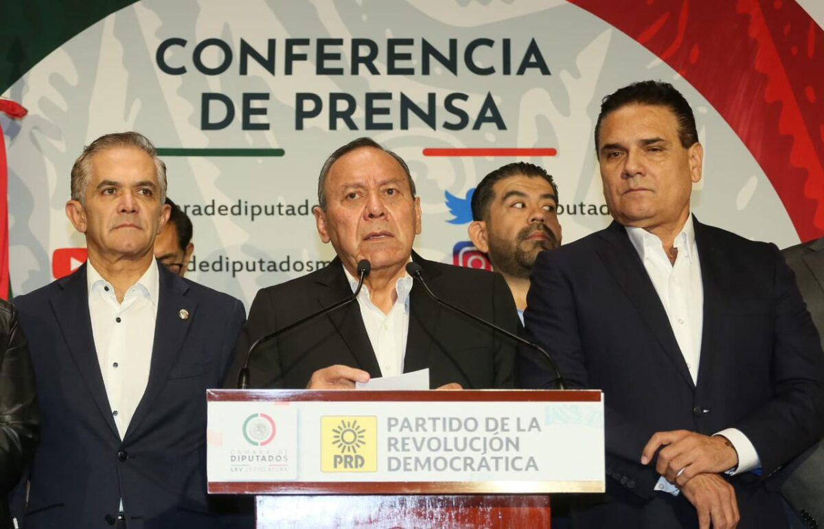 PRD pausará su participación en el Frente Amplio por México