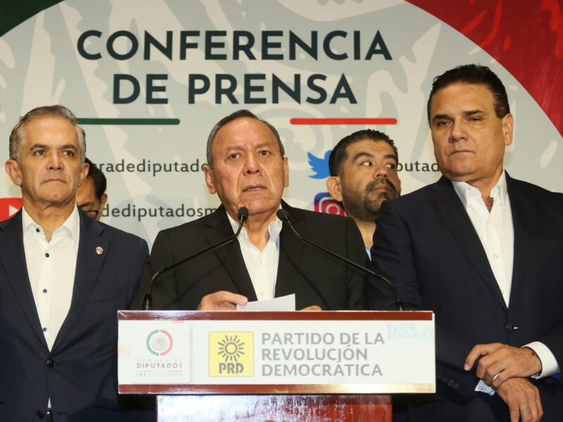 PRD pausará su participación en el Frente Amplio por México