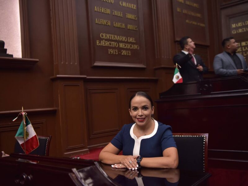 Acelerar trabajo en comisiones, pide Andrea Villanueva a diputados para el Tercer Año de Labores