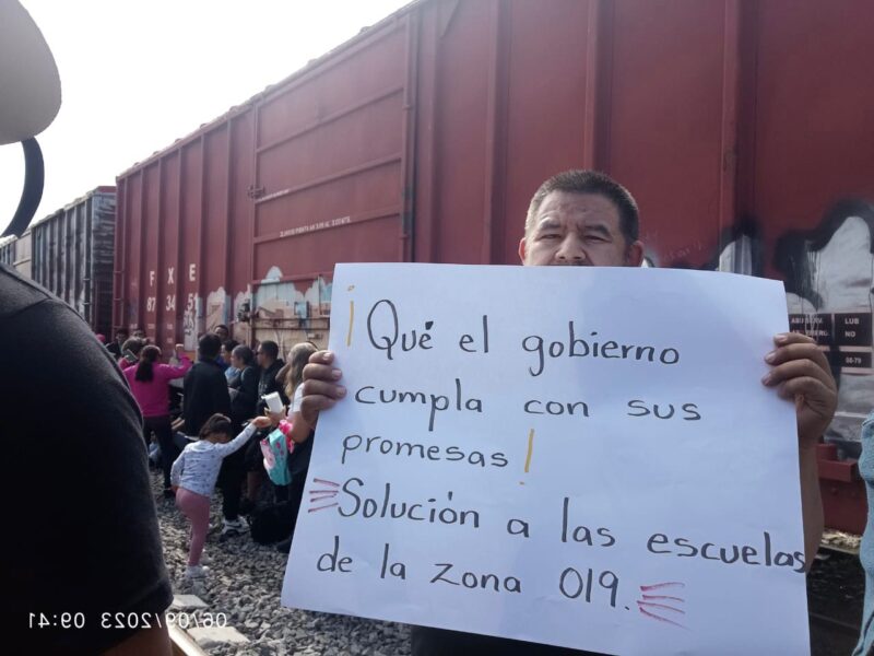 CNTE radicalizará acciones; no descarta extender bloqueo de vías férreas en Michoacán