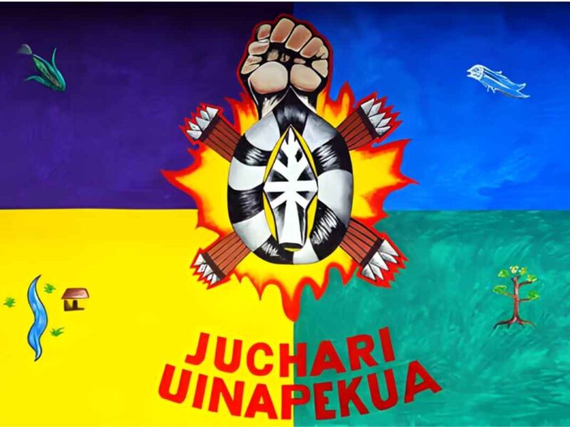 La bandera purépecha representa la unión, la fuerza y la historia del pueblo purépecha; descubre aquí su significado, simbología, colores, lema y origen en Michoacán
