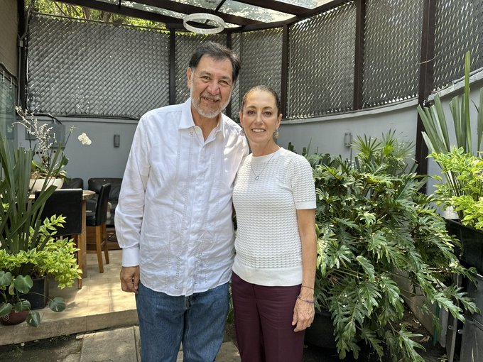 Designa Claudia Sheinbaum a Fernández Noroña como coordinador de voceros