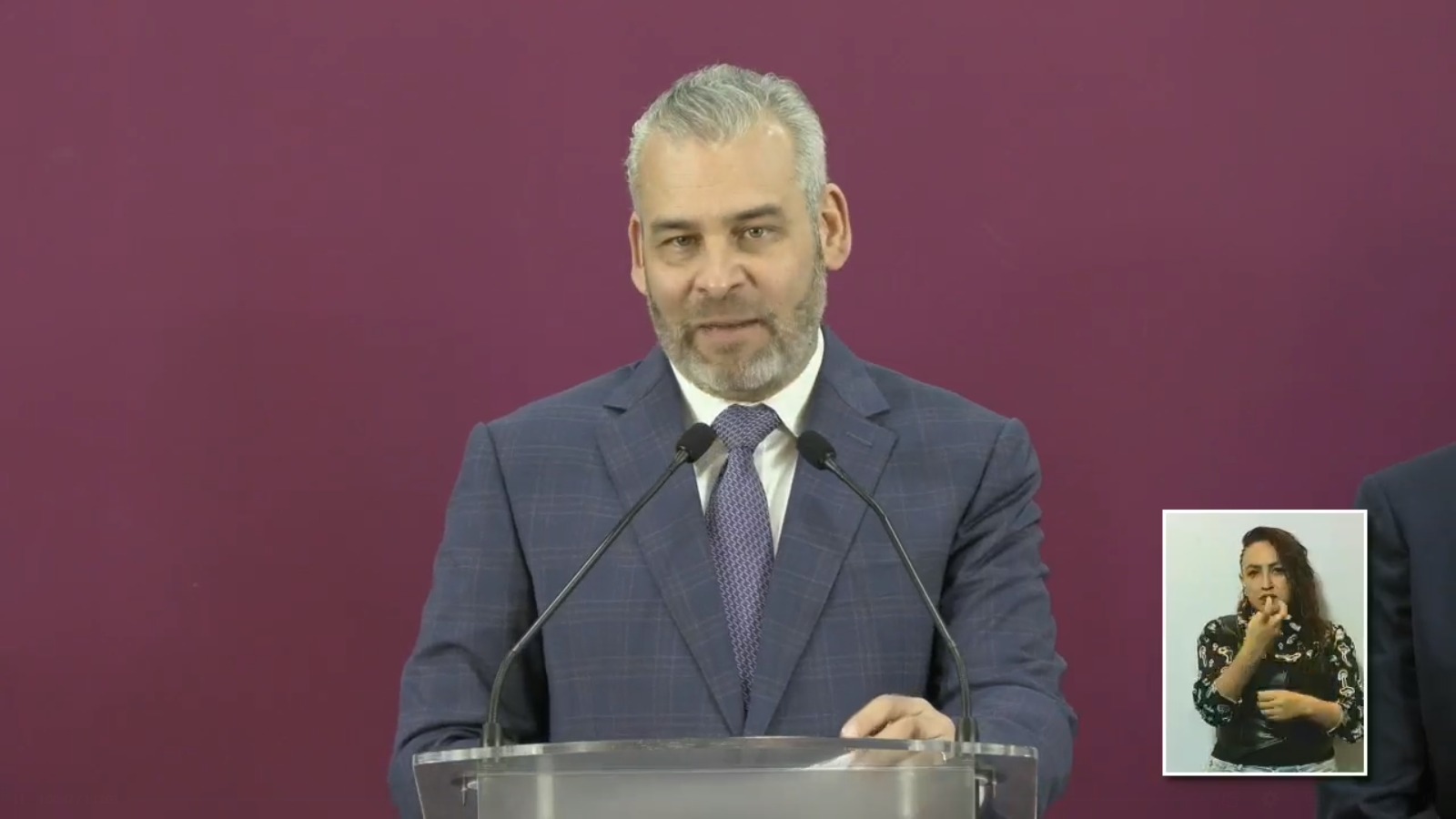 “Hay prisa por confrontar” Bedolla a Alfonso por denuncias contra Guardia Civil