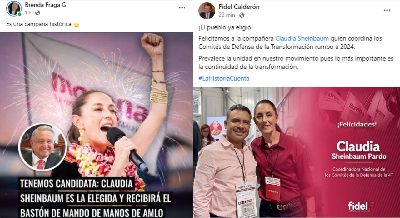 Prolifera amor por Sheinbaum en 4T