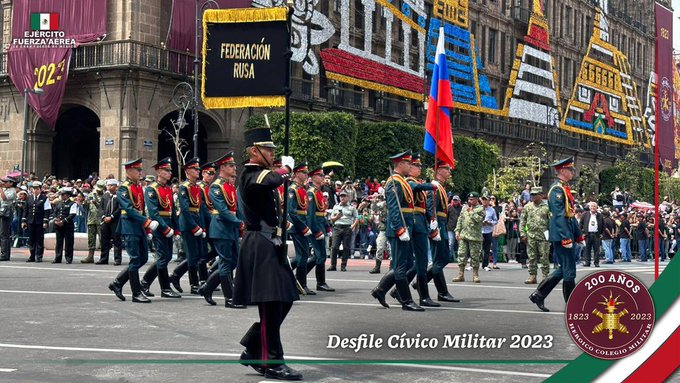 Justifica AMLO participación de Rusia en desfile de 16 septiembre