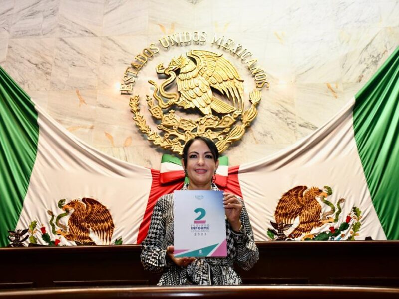 Lupita Chagolla segundo informe