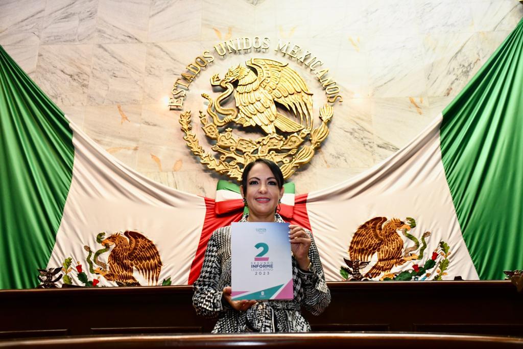 Lupita Chagolla segundo informe