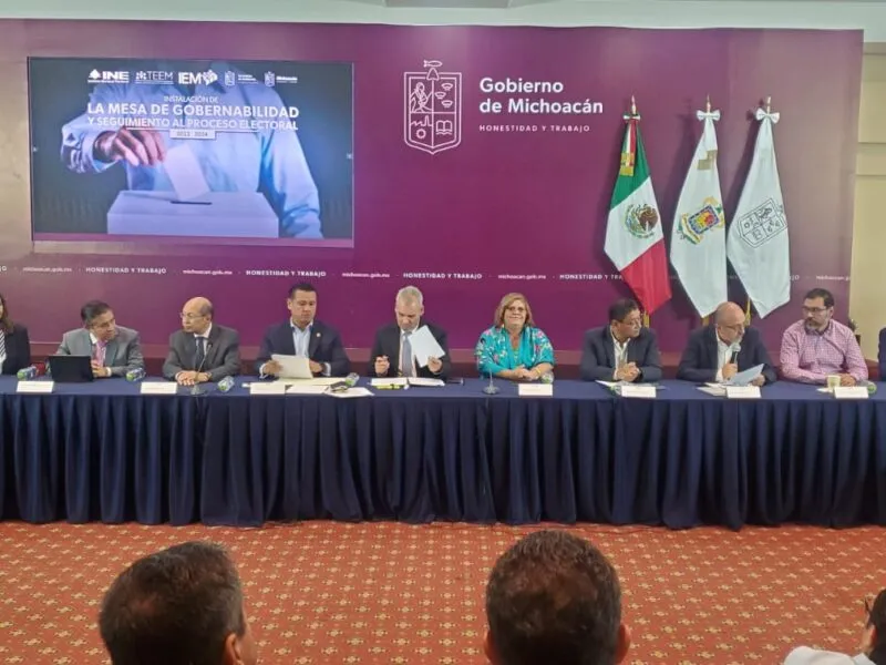 Sí hay condiciones para elecciones 2024 en Michoacán Torres Piña