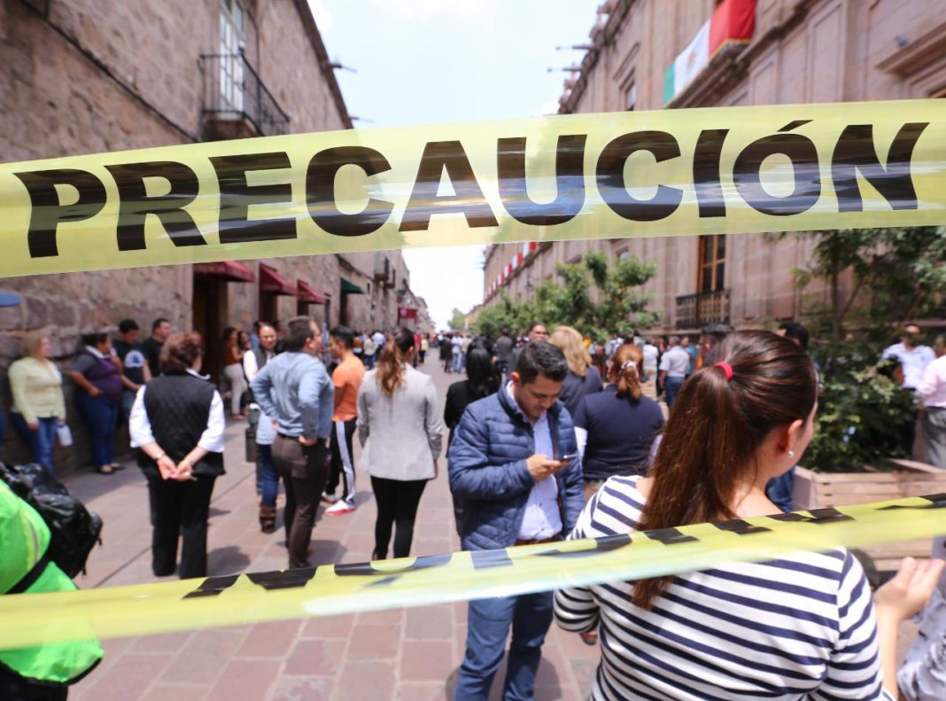 Sonará la alerta sísmica a las 1100 por simulacro; Michoacán participará