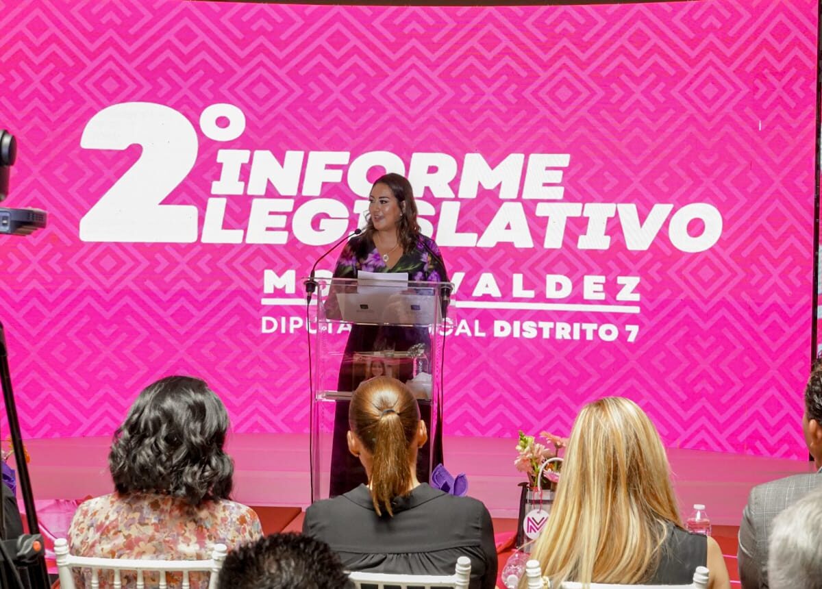 Segundo informe de la Dip. Mónica Valdez P.