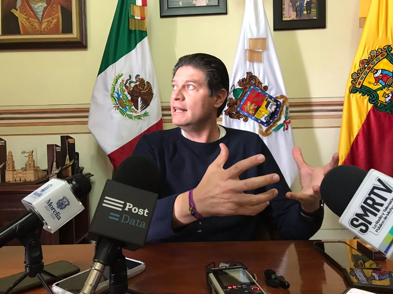 Advierte Alfonso que presentará proyectos en enero para que a Morelia no le nieguen recursos