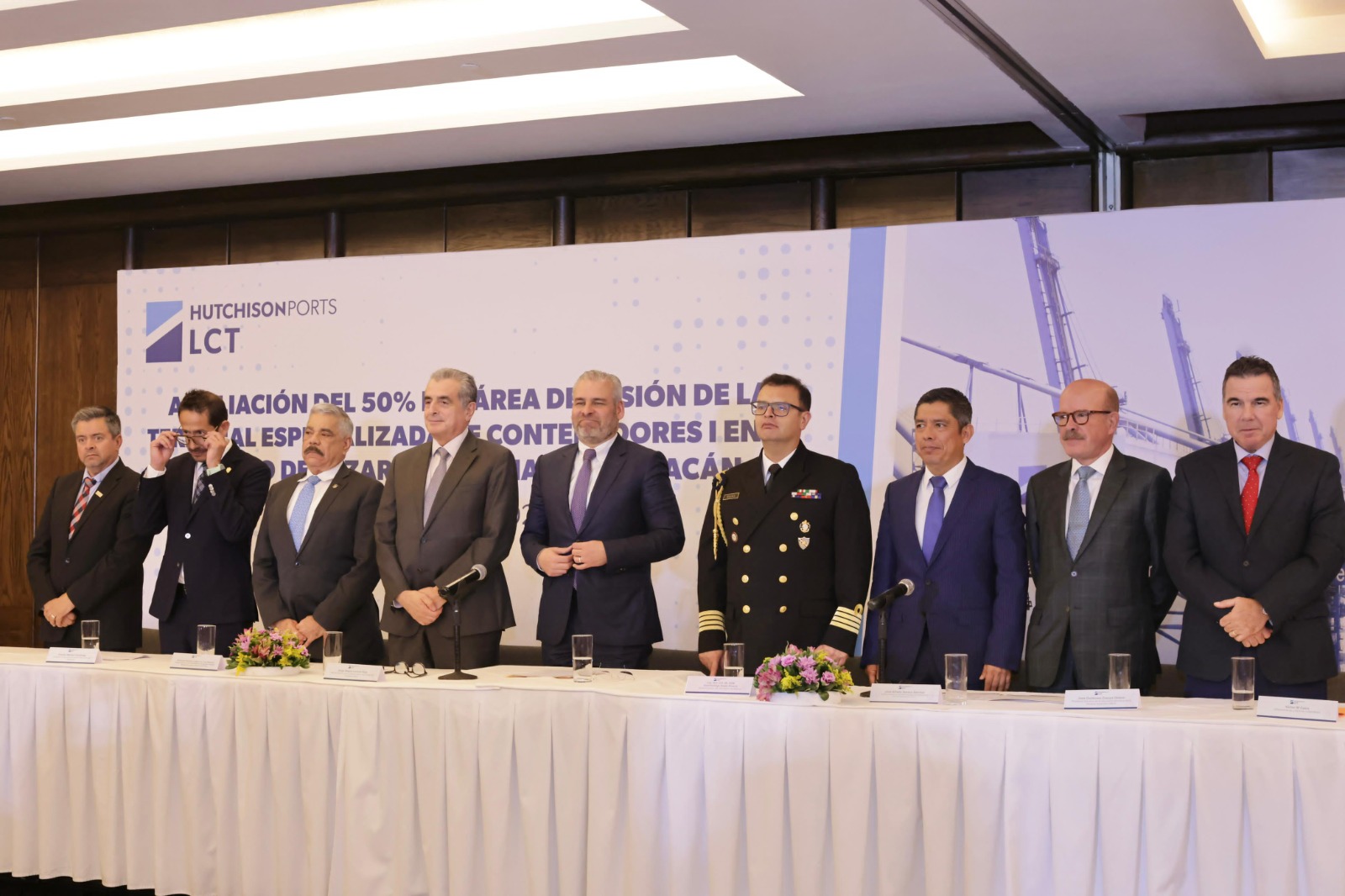 Bedolla y Hutchison Ports inversión LC