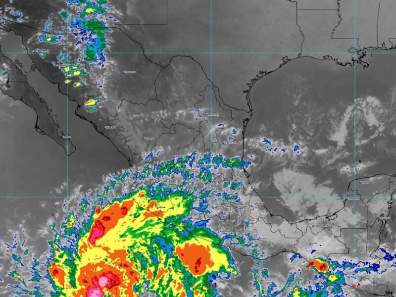 Se forma tormenta tropical 'Norma' en el Pacífico; afectará a Michoacán