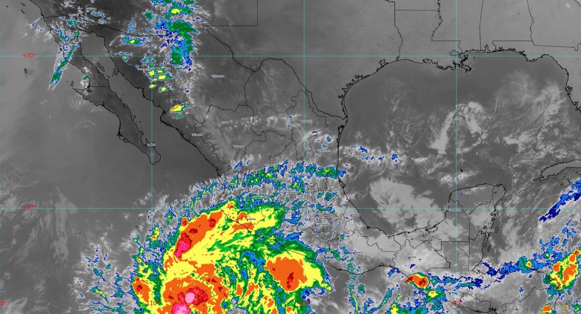 Se forma tormenta tropical 'Norma' en el Pacífico; afectará a Michoacán