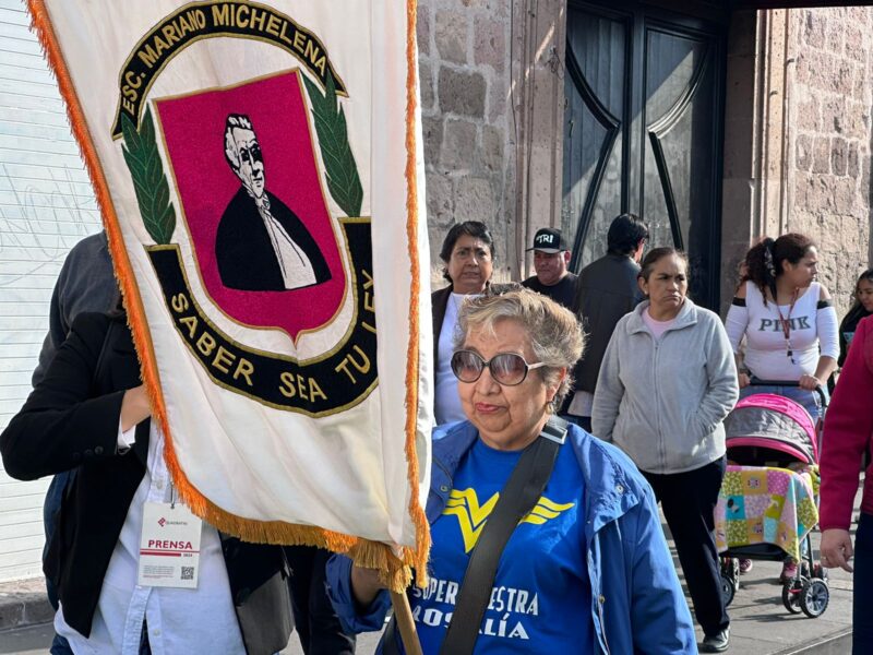 Con vistoso desfile, cierra la primaria Mariano Michelena festejos por sus 100 años3