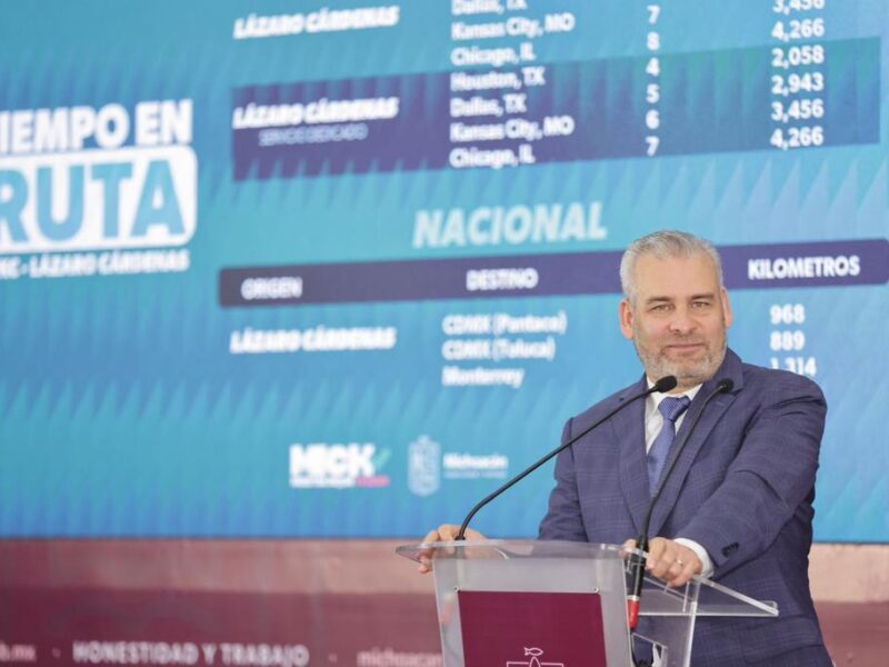 Empresa ferroviaria inversiones en Michoacán